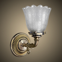 Model NS3 Federal Style Wall Sconce